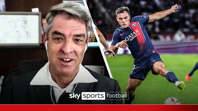 El experto en fútbol sudamericano Tim Vickery cree que Manuel Ugarte del PSG es el centrocampista del Manchester United. 