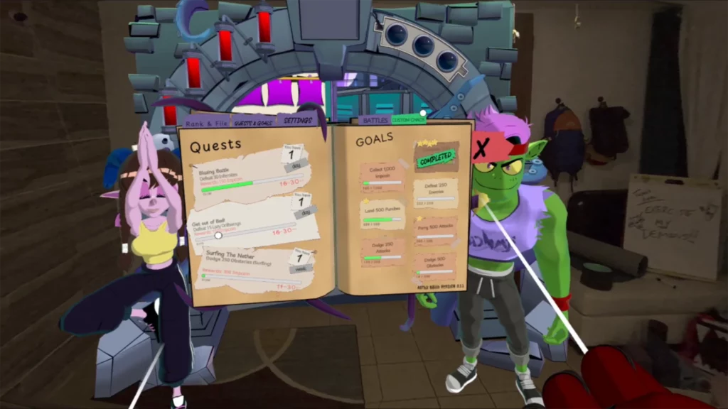 ¡Entrena a tus demonios! Llevando el fitness de realidad mixta a Meta Quest 2, 3 y Pro 8