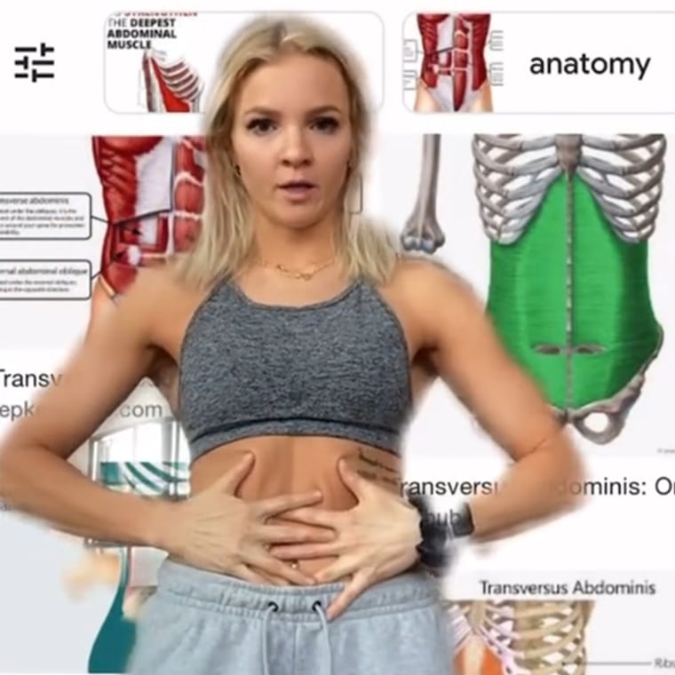 Brennecke describe el transverso del abdomen durante la cirugía en un vídeo de TikTok. 