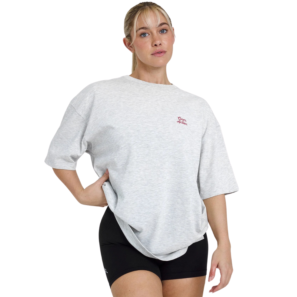 Camiseta lavada con gráfico OA
