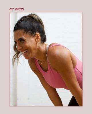Mujer haciendo ejercicio.