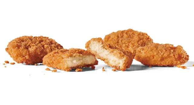 nuggets de pollo en una caja
