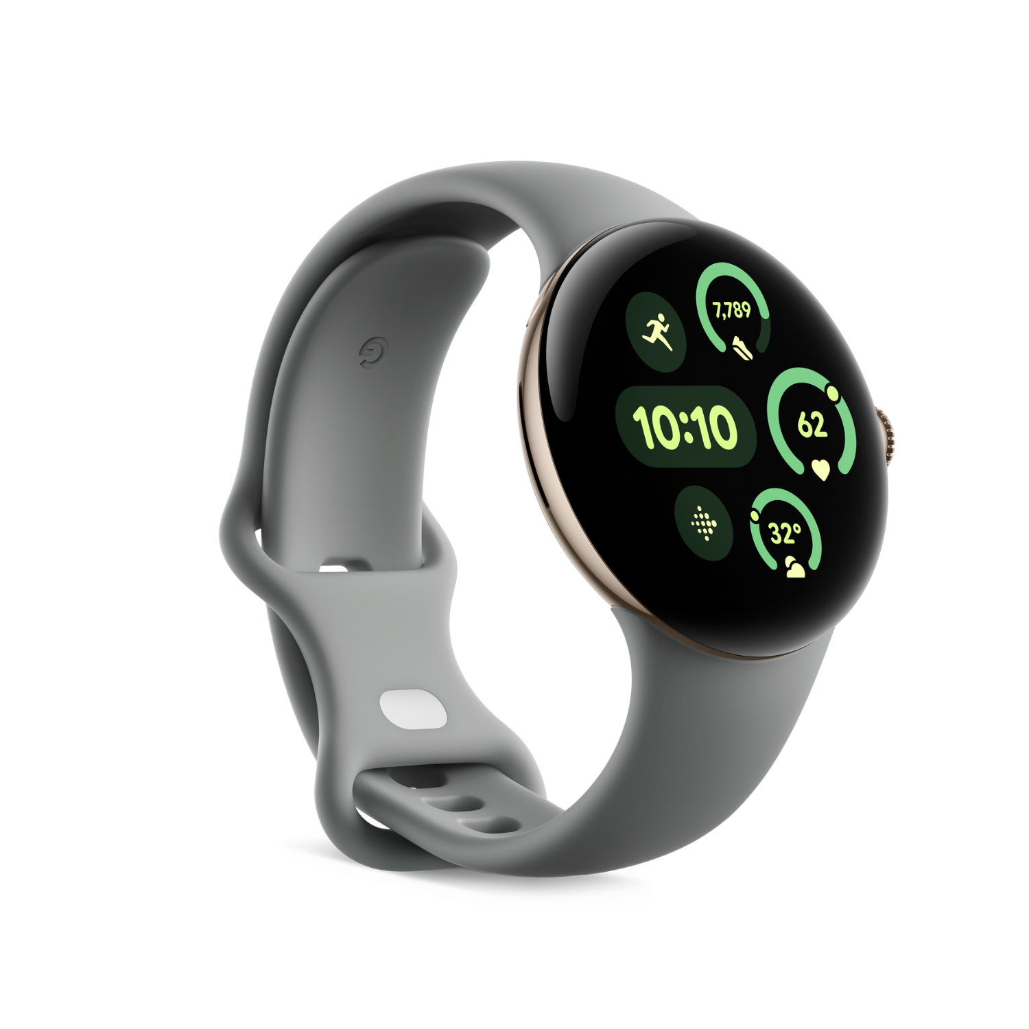 Google Pixel Watch 3 sobre fondo blanco