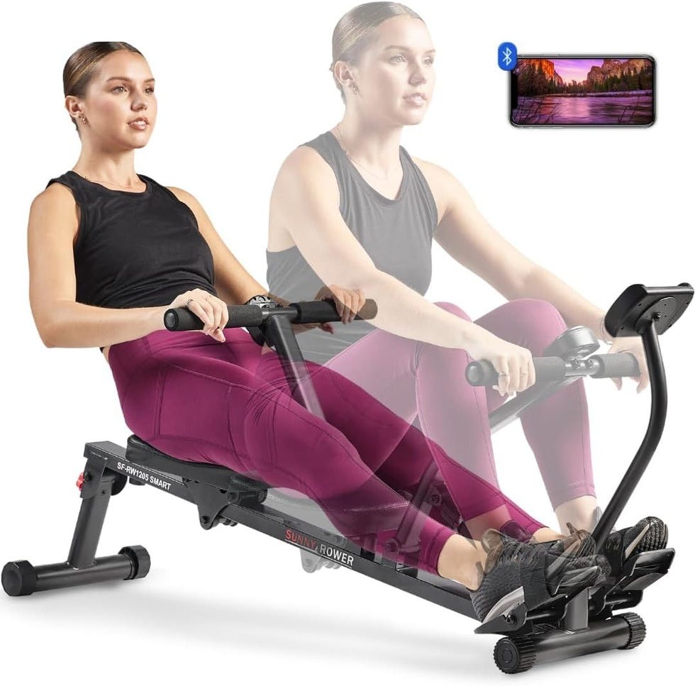 Máquina de remo ajustable compacta inteligente