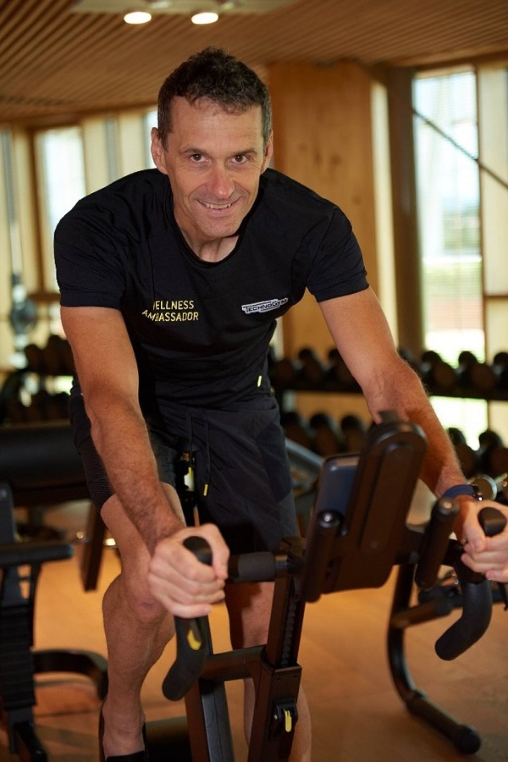 Silvano Zanuso es jefe de investigación científica de Technogym, fabricante de equipos de fitness. Foto de : Technogym