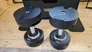 Mancuernas conectadas a Technogym