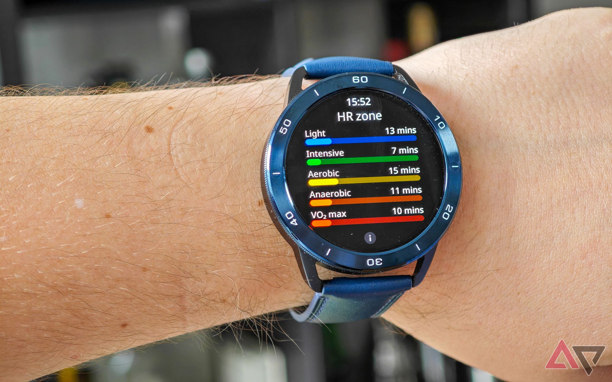 Xiaomi Watch S3 muestra datos de frecuencia cardíaca después del ejercicio