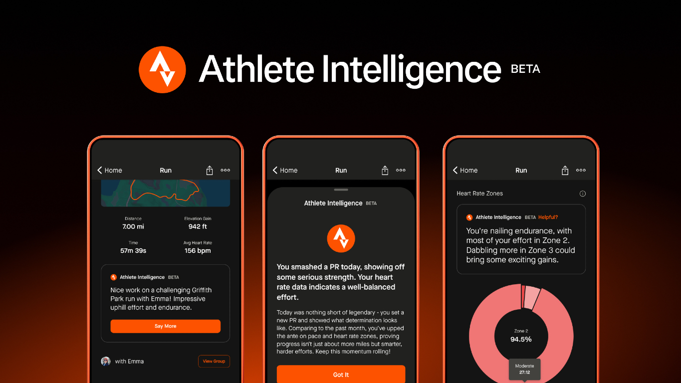 Inteligencia de atletas de Strava