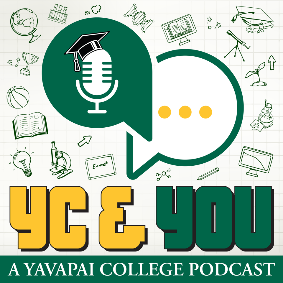 Logotipo de YC & You Podcast, Yavapai College
