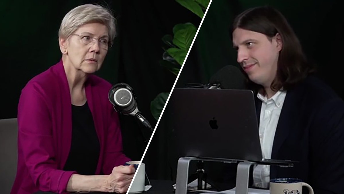 Elizabeth Warren y Sam Fragoso