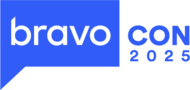 Logotipo azul para Bravocon 2025