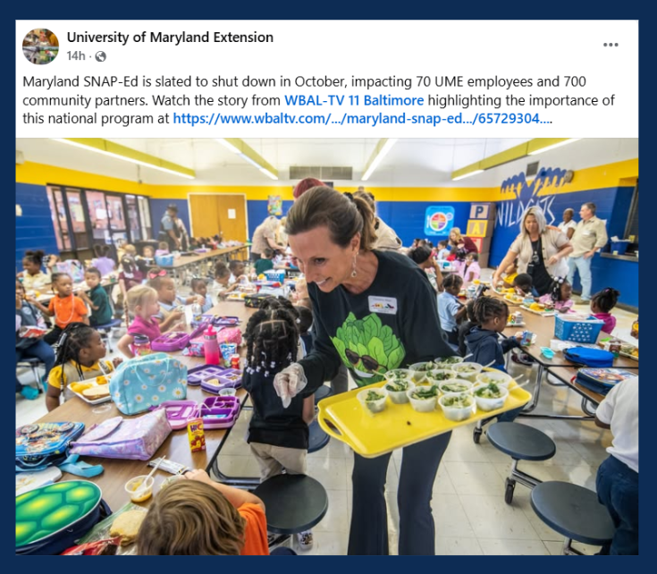 La Universidad de Maryland extiende la alimentación inteligente