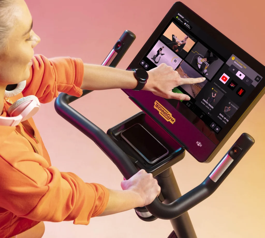 Pantallas Technogym