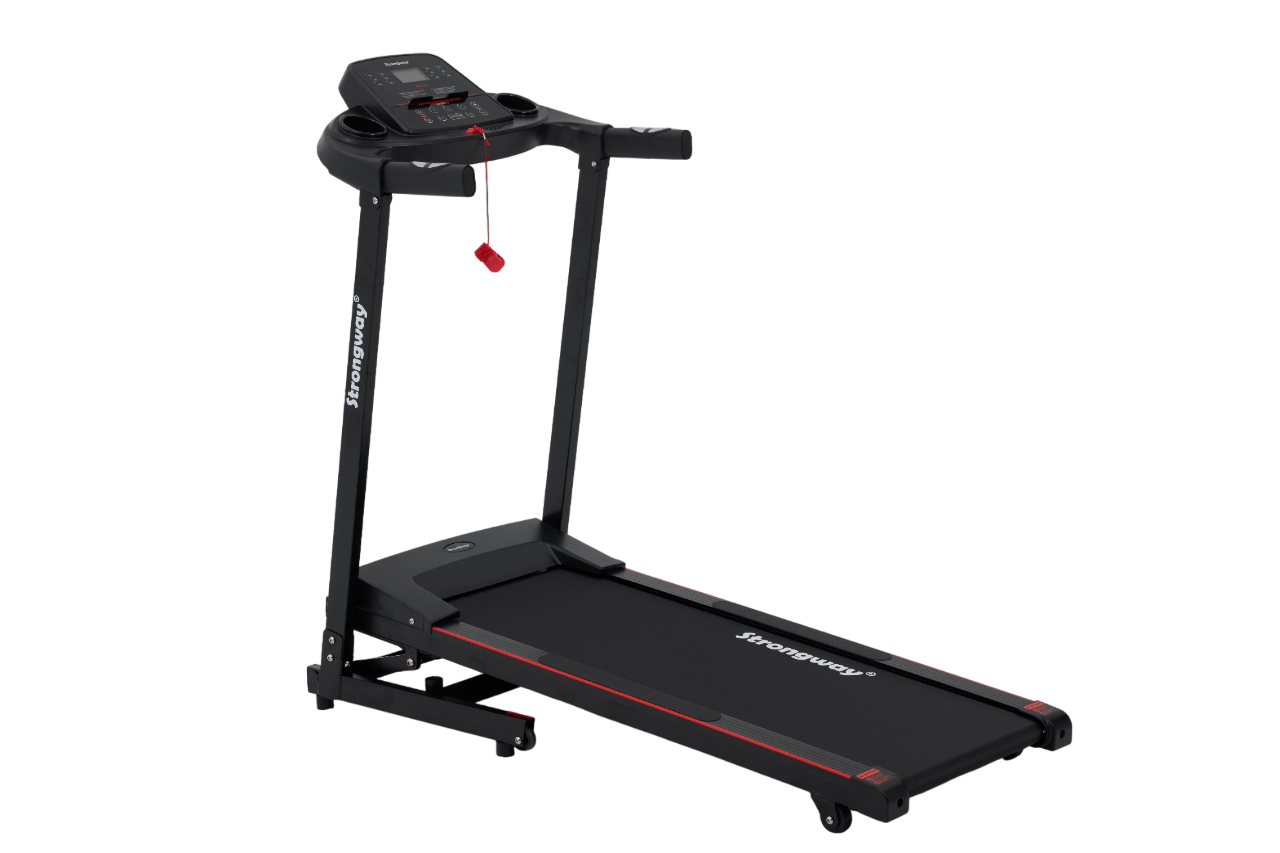 Cinta de correr con inclinación automática y plegable: potente equipo de gimnasio en carretera