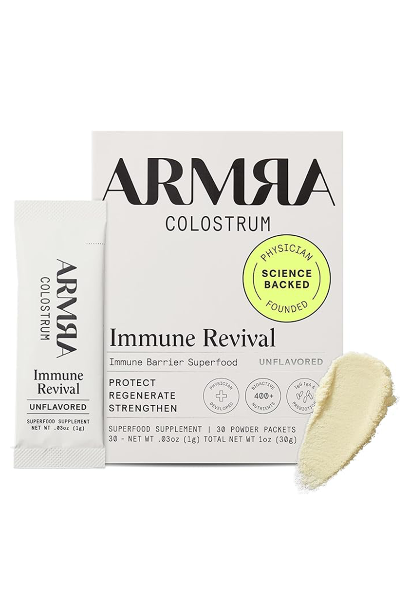Polvo Armra Colostrum™ | Insípido | Salud intestinal e hinchazón | Cuero y amp; Cabello | Inmunidad | Ceto, gluten y Sin grasa | 30 porciones