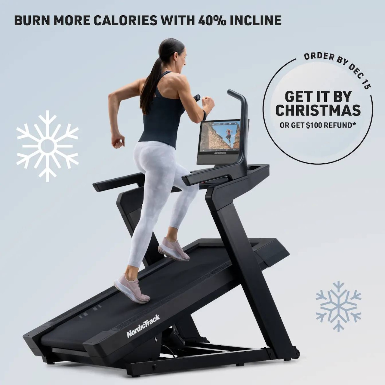 Cinta de correr nordic track x16