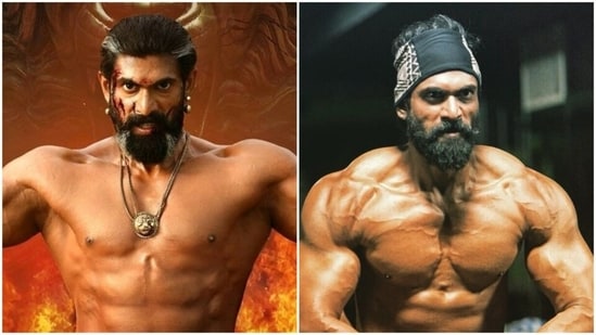 El físico cincelado Baahubali de Rana Daggubati ha combinado cada comida con cardio, desde mantenerse activo, evitar los dulces y hacer cada comida con mañanas, tardes, estocadas y saltos de boxeo hasta un gimnasio implacable. (X / Rana Daggubati)