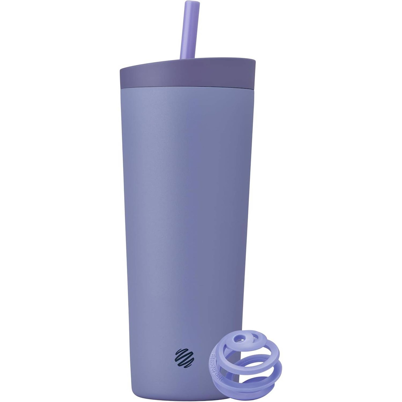 Vaso mezclador de acero inoxidable con aislamiento BlenderBottle 2 en 1