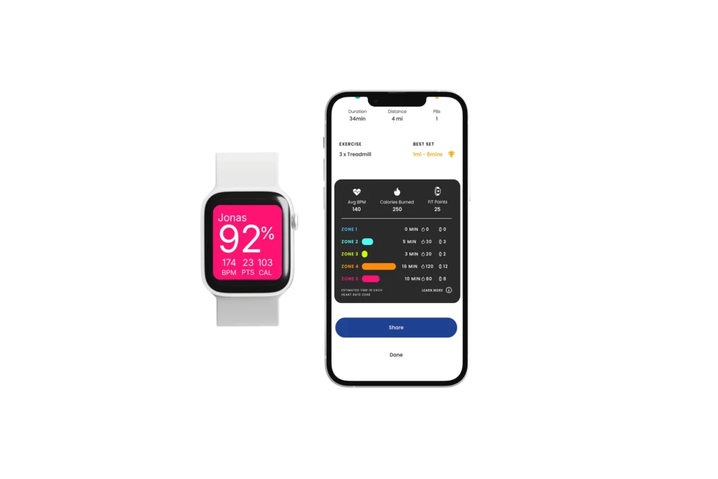Dispositivos compatibles con Fitness On Demand