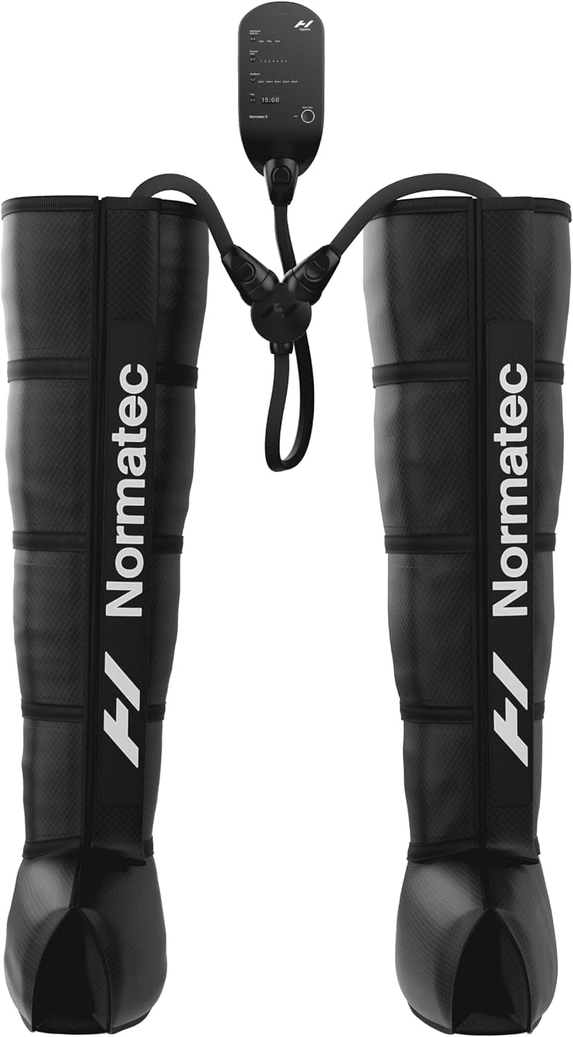 Hyperice Normatec 3 - Sistema de Recuperación con Tecnología Patentada de Masaje de Compresión Dinámica (Normatec 3 Pies de Tamaño Estándar) Fsa-Hsa