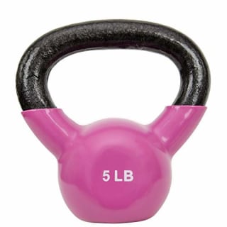 Sunny Health & Fitness Pesa rusa recubierta de vinilo Sunny (5 libras)