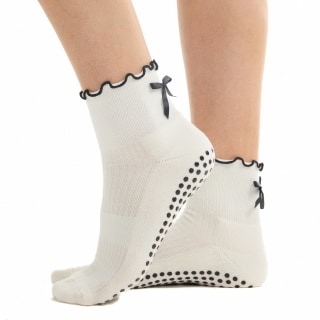 Calcetines con agarre y lazo con volantes de Souls