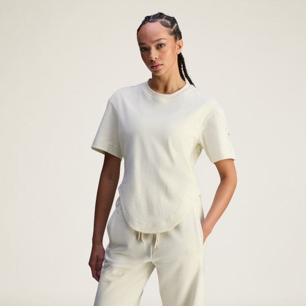 Adidas by Stella Mccartney Sportswear camiseta con falda con volantes