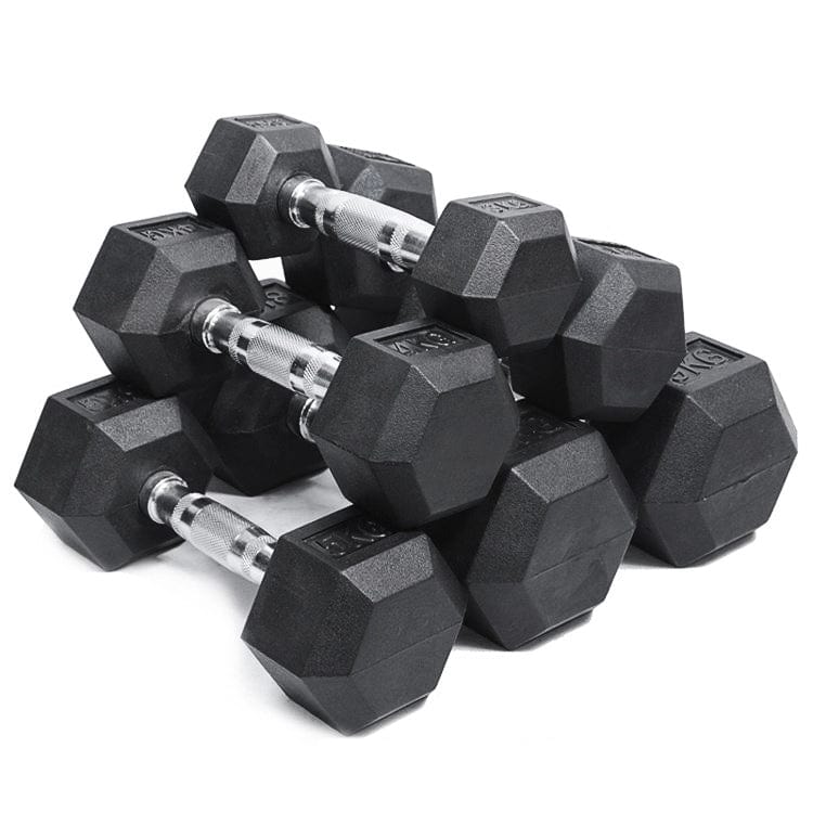 Mancuernas hexagonales (pares) - Strongway Gym Supplies