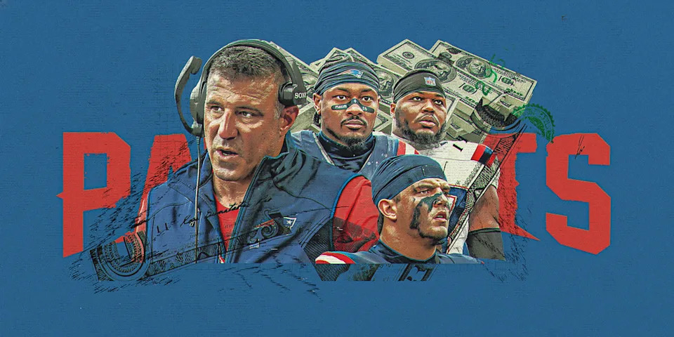 Los Patriots pasaron la última temporada baja en la agencia libre y valió la pena. (Hayden Hodge/Yahoo Deportes)