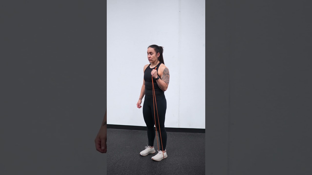 Curl de martillo con un brazo - Con bandas - YouTube