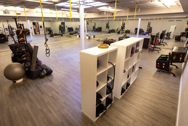 Martes, 14 de abril de 2026 Futuro gimnasio grupal para el nuevo gimnasio MX3 Fitness en la antigua ubicación de Sonoma Fit en Sonoma Highway. (John Burgess/The Press Democrat)