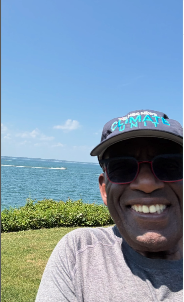 Al Roker se tomó un día libre en Martha's Vineyard 