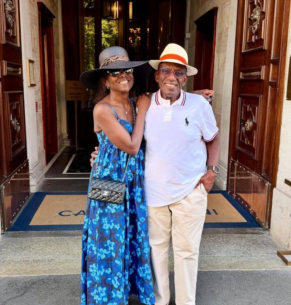 Al Roker y Deborah Roberts compartieron una foto en Instagram mientras estaban de vacaciones en Italia